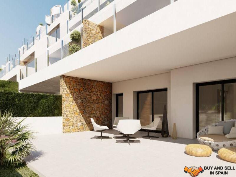 NEW RESIDENTIAL COMPLEX WITH TERRACED APARTMENTS AT ORIHUELA COSTA!!!