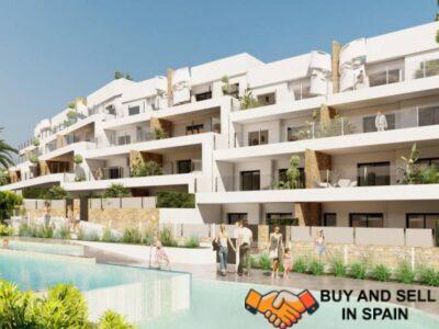 NEW RESIDENTIAL COMPLEX WITH TERRACED APARTMENTS AT ORIHUELA COSTA!!!