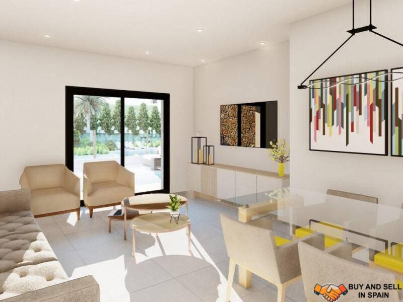 NEW RESIDENTIAL COMPLEX WITH TERRACED APARTMENTS AT ORIHUELA COSTA!!!