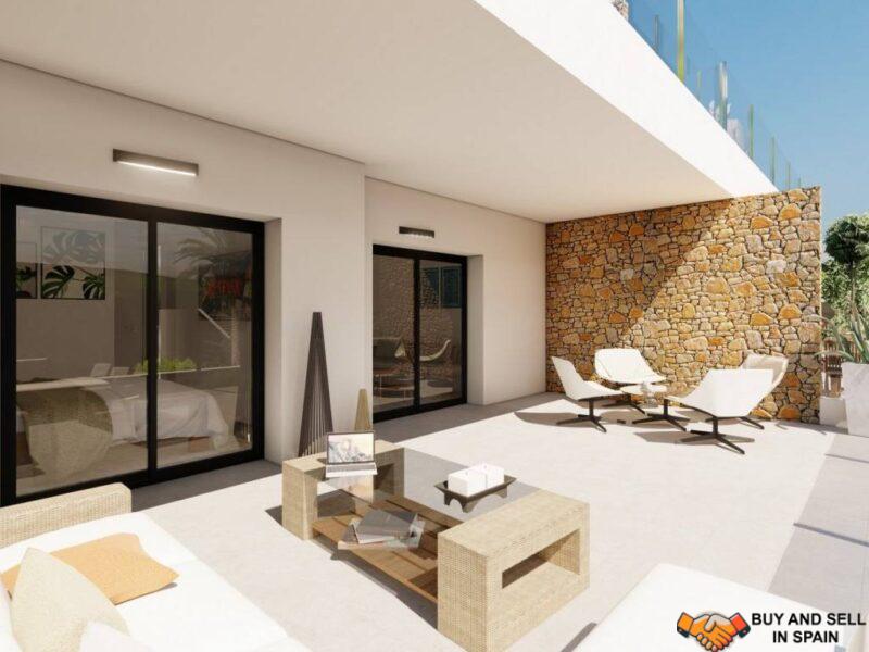 NEW RESIDENTIAL COMPLEX WITH TERRACED APARTMENTS AT ORIHUELA COSTA!!!