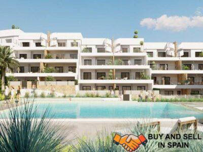 NEW RESIDENTIAL COMPLEX WITH TERRACED APARTMENTS AT ORIHUELA COSTA!!!