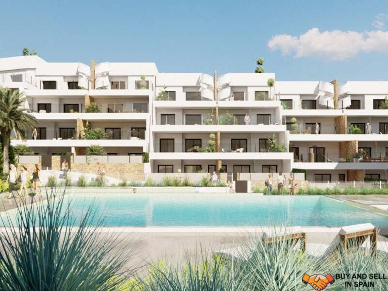 NEW RESIDENTIAL COMPLEX WITH TERRACED APARTMENTS AT ORIHUELA COSTA!!!