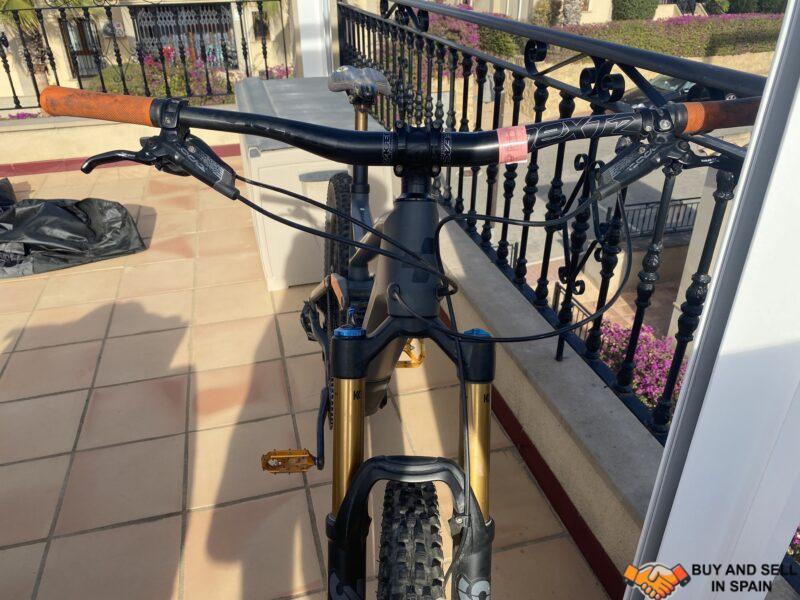 Cube stereo 140 carbon mountain bike