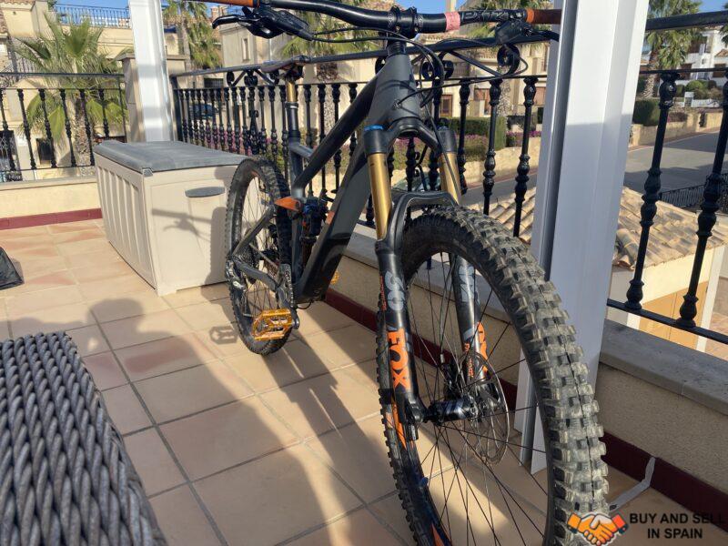 Cube stereo 140 carbon mountain bike