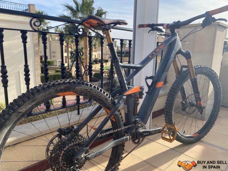 Cube stereo 140 carbon mountain bike