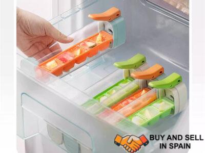 Ice Cube Mold Household Ice Maker Food Grade Press Ice Tray Ice Cube Maker Ice Tray Mold With Storage Box Kitchen Gadget