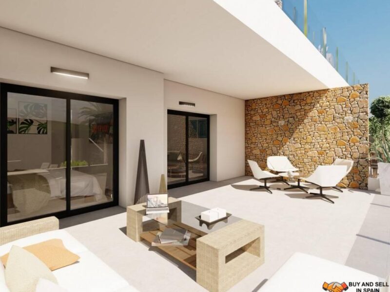 NEW RESIDENTIAL COMPLEX WITH TERRACED APARTMENTS AT ORIHUELA COSTA!!!