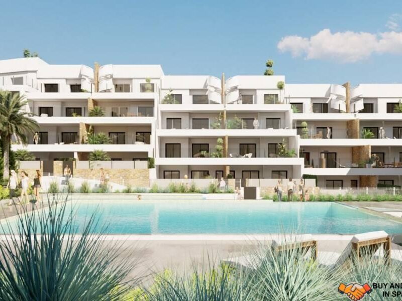 NEW RESIDENTIAL COMPLEX WITH TERRACED APARTMENTS AT ORIHUELA COSTA!!!