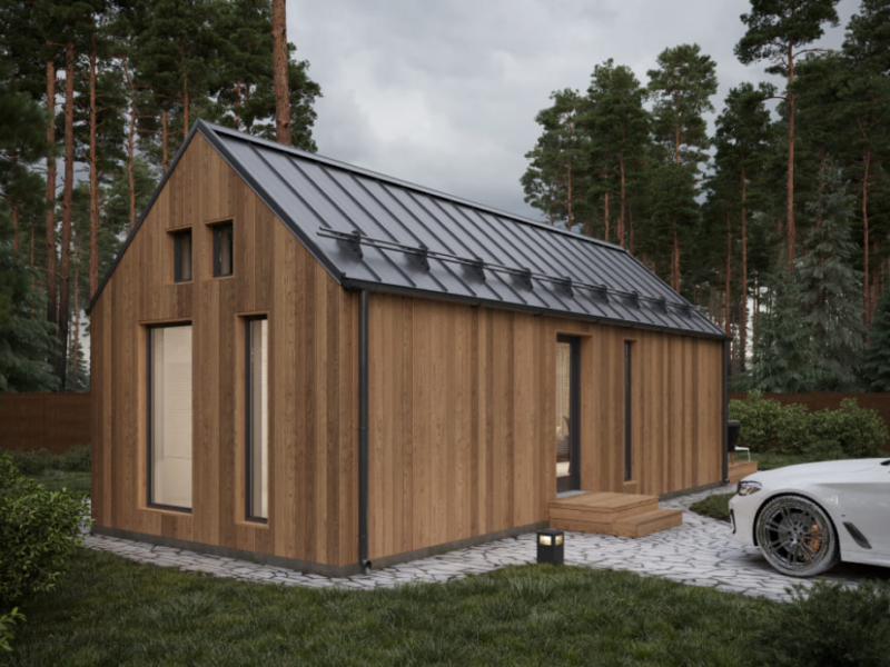 Casa Modular 38 m² con Terraza