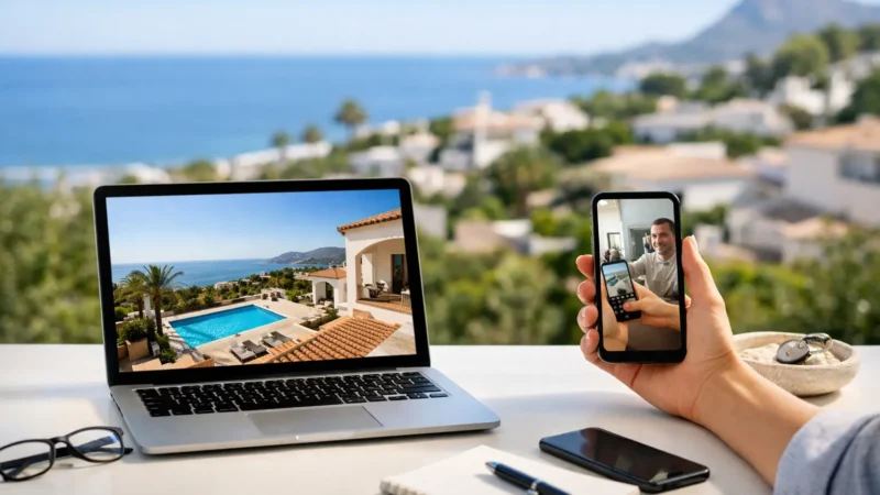 Remote property viewing in Spain