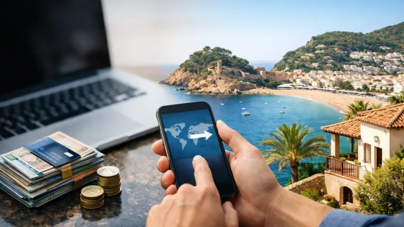 How to transfer funds to Spain
