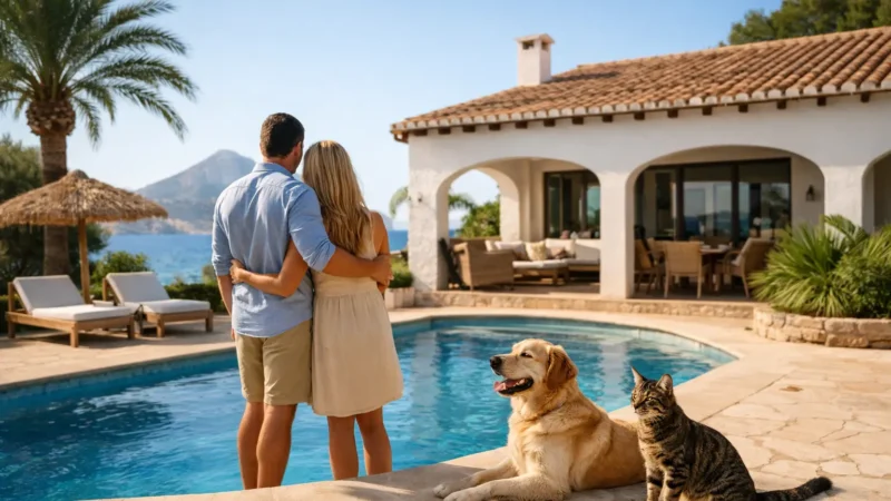 Rent home with pets Costa Blanca